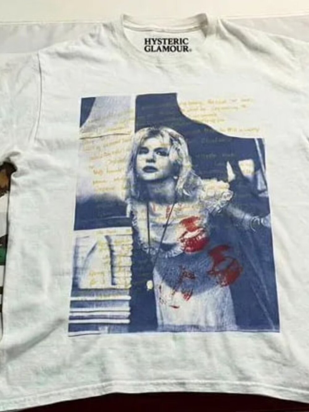 Hysteric Glamour Graphic T-Shirt White